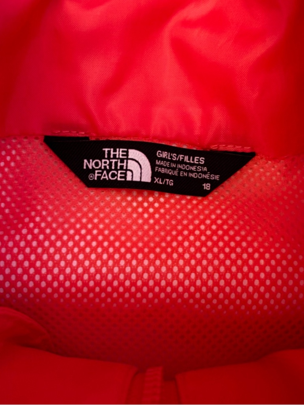 The North Face Mountain View Triclimate Youth Pink Hooded Jacket - Picture 6 of 9